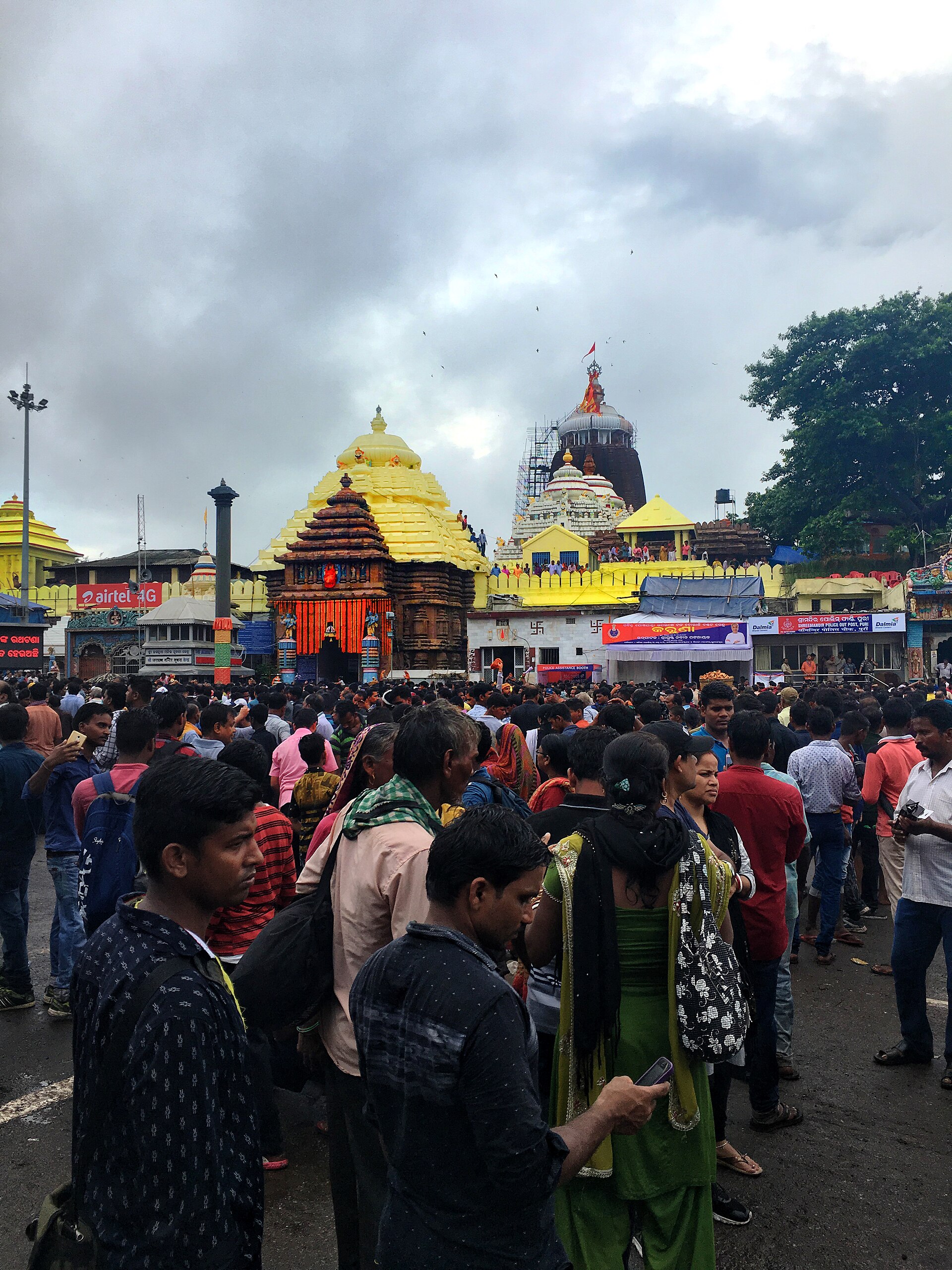 Sri Jagannath Temple during the Rath Yatra
